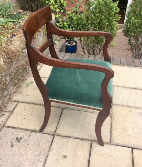 REGENCY MAHOGANY DESK OR CARVER CHAIR - ADDITIONAL PHOTO 2