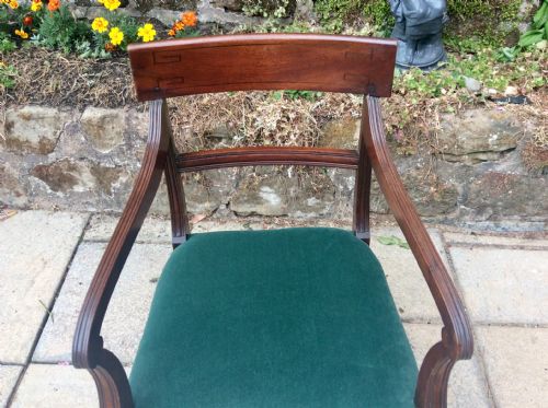 REGENCY MAHOGANY DESK OR CARVER CHAIR - ADDITIONAL PHOTO 3