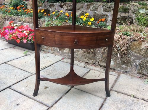 GEORGIAN CORNER WASHSTAND - ADDITIONAL PHOTO 2