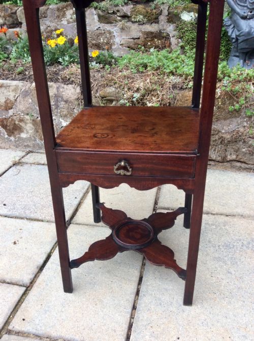 GEORGIAN BEDSIDE TABLE - ADDITIONAL PHOTO 1
