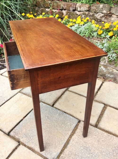 GEORGIAN MAHOGANY SIDE TABLE - ADDITIONAL PHOTO 11