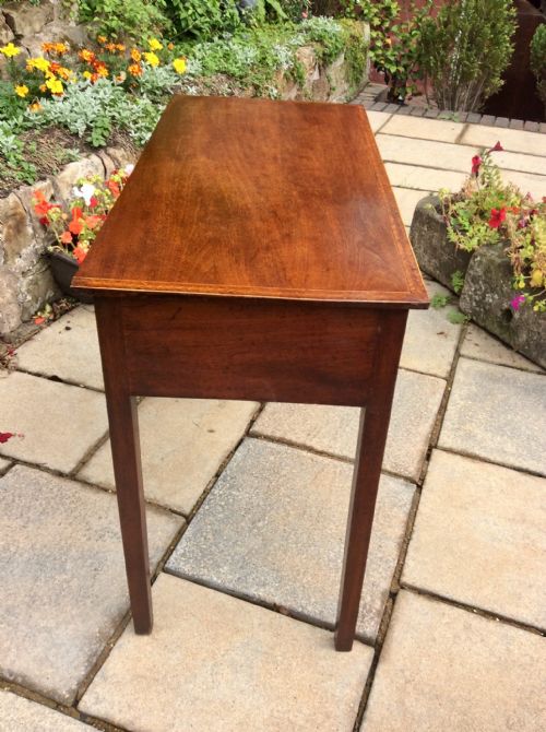 GEORGIAN MAHOGANY SIDE TABLE - ADDITIONAL PHOTO 12