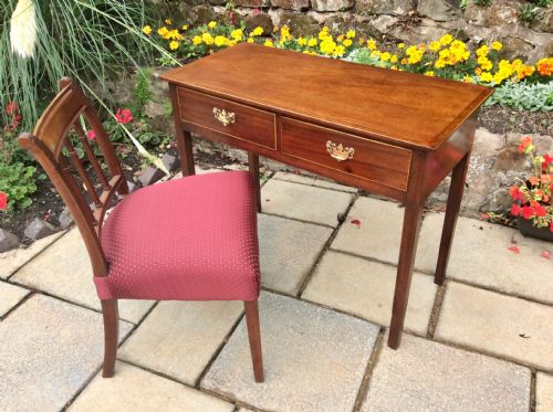 GEORGIAN MAHOGANY SIDE TABLE - ADDITIONAL PHOTO 14