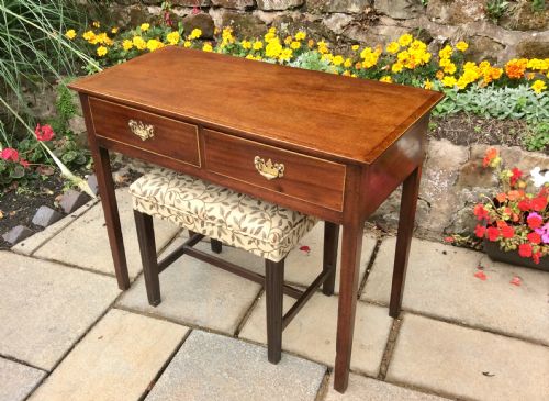 GEORGIAN MAHOGANY SIDE TABLE - ADDITIONAL PHOTO 15
