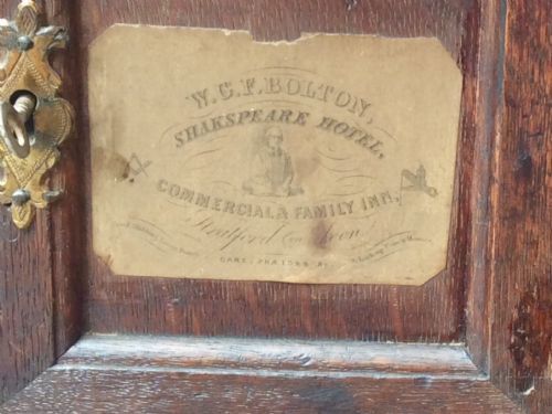 GEORGIAN OAK BUREAU - ADDITIONAL PHOTO 1