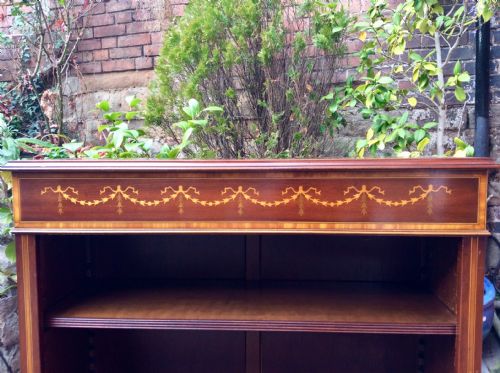 MAHOGANY BOOKCASE - ADDITIONAL PHOTO 1