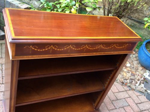 MAHOGANY BOOKCASE - ADDITIONAL PHOTO 3