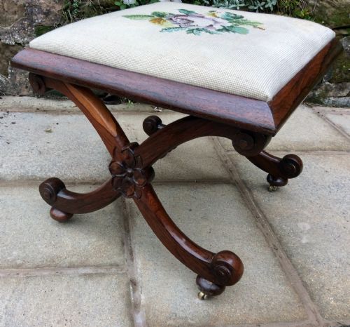 ROSEWOOD STOOL - ADDITIONAL PHOTO 3