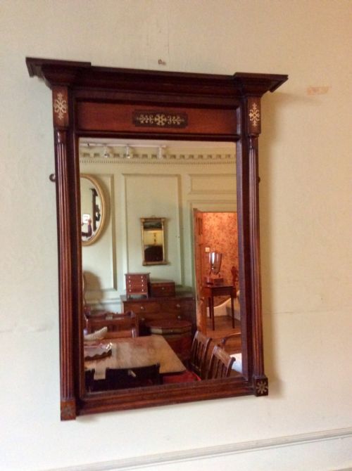 super quality large regency pier mirror - CATEGORY: ANTIQUE MIRRORS - DATED REGENCY