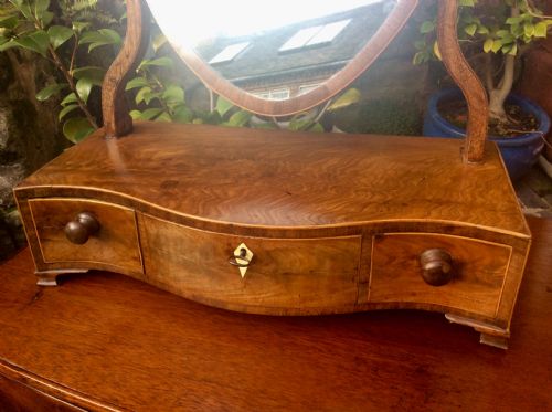 GEORGIAN DRESSING OR TOILET MIRROR - ADDITIONAL PHOTO 2