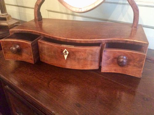 GEORGIAN DRESSING OR TOILET MIRROR - ADDITIONAL PHOTO 4