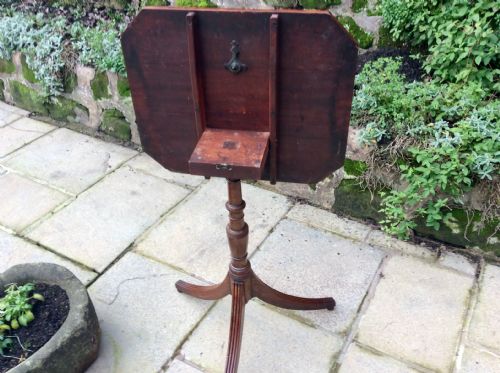 REGENCY LAMP OR WINE TILT TOP TABLE - ADDITIONAL PHOTO 2