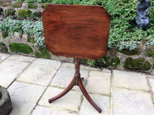 REGENCY LAMP OR WINE TILT TOP TABLE - ADDITIONAL PHOTO 3