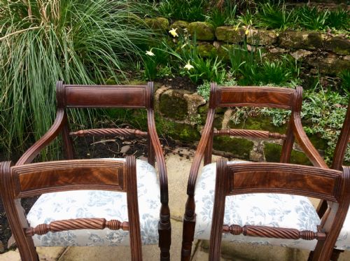 TEN REGENCY DINING CHAIRS - ADDITIONAL PHOTO 2