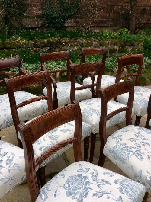TEN REGENCY DINING CHAIRS - ADDITIONAL PHOTO 3