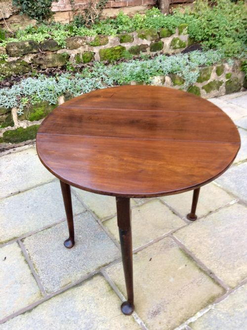 SMALL GEORGIAN MAHOGANY DINING TABLE - ADDITIONAL PHOTO 7