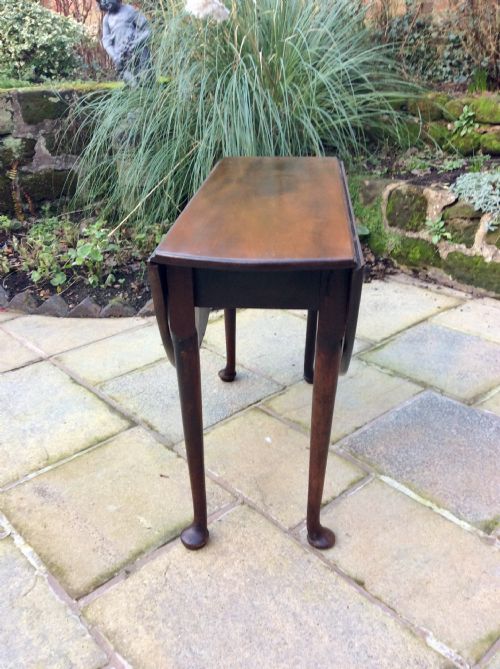 SMALL GEORGIAN MAHOGANY DINING TABLE - ADDITIONAL PHOTO 8