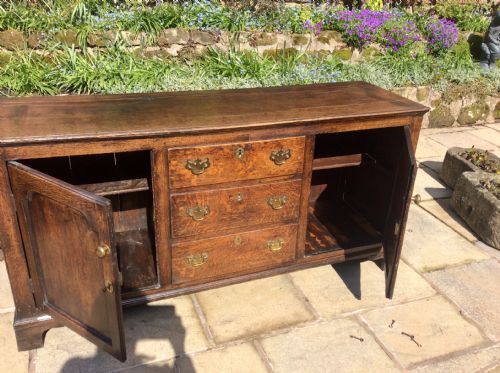 OAK DRESSER BASE - ADDITIONAL PHOTO 1