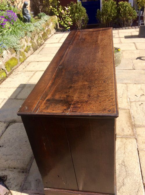OAK DRESSER BASE - ADDITIONAL PHOTO 2