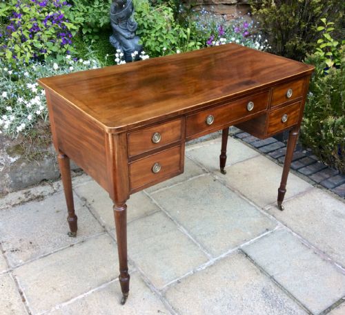 REGENCY MAHOGANY DRESSING TABLE - ADDITIONAL PHOTO 1