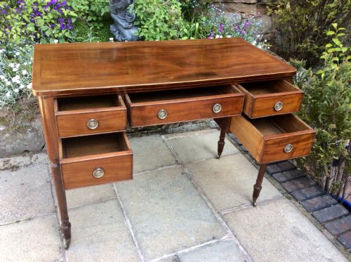REGENCY MAHOGANY DRESSING TABLE - ADDITIONAL PHOTO 2