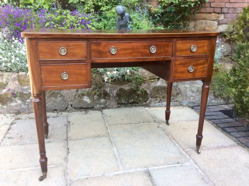 REGENCY MAHOGANY DRESSING TABLE - ADDITIONAL PHOTO 3