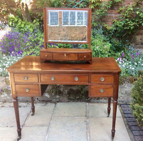 REGENCY MAHOGANY DRESSING TABLE - ADDITIONAL PHOTO 4