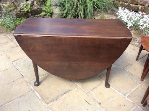 OAK DINING TABLE 18TH CENTURY - ADDITIONAL PHOTO 1