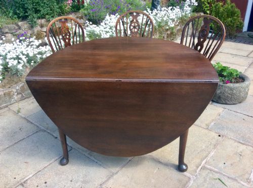 OAK DINING TABLE 18TH CENTURY - ADDITIONAL PHOTO 2