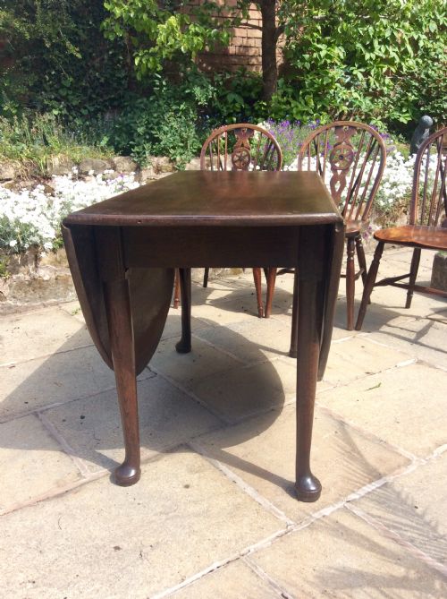 OAK DINING TABLE 18TH CENTURY - ADDITIONAL PHOTO 3