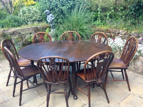 OAK DINING TABLE 18TH CENTURY - ADDITIONAL PHOTO 4