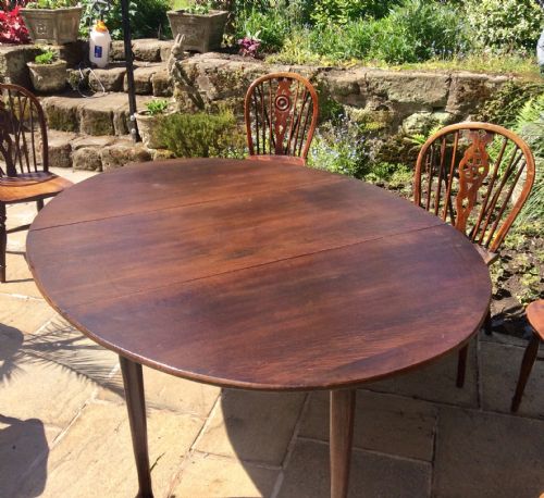 OAK DINING TABLE 18TH CENTURY - ADDITIONAL PHOTO 8
