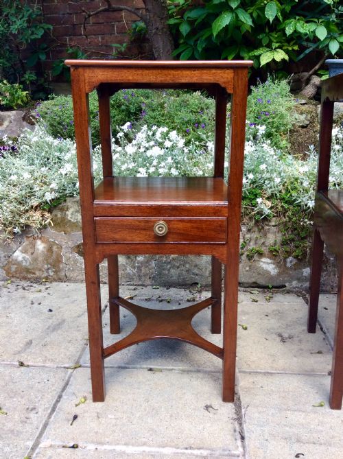 georgian bedside table - CATEGORY: ANTIQUE CABINETS - DATED 1800