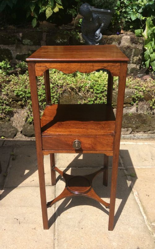 bedside table - CATEGORY: ANTIQUE CABINETS - DATED 1800