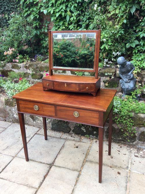 GEORGIAN MAHOGANY SIDE TABLE - ADDITIONAL PHOTO 6