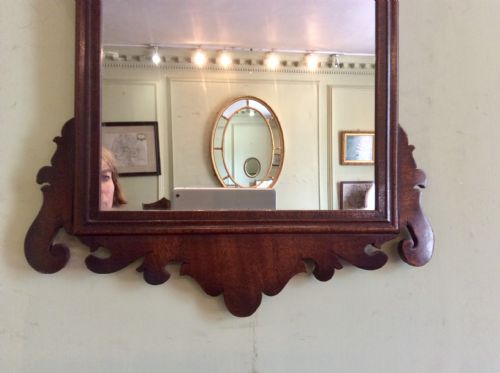GEORGIAN CHIPPENDALE PERIOD FRET MIRROR - ADDITIONAL PHOTO 2