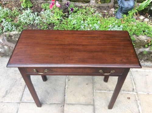 NARROW GEORGIAN SIDE OR HALL TABLE - ADDITIONAL PHOTO 2