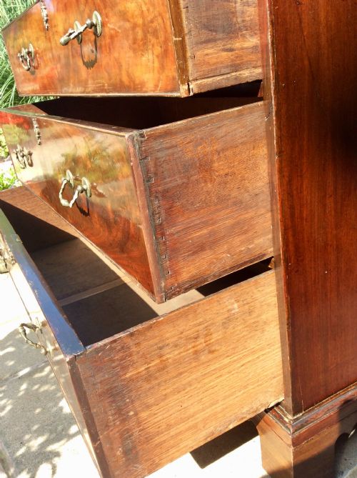 GEORGIAN TALLBOY OR CHEST ON CHEST - ADDITIONAL PHOTO 7