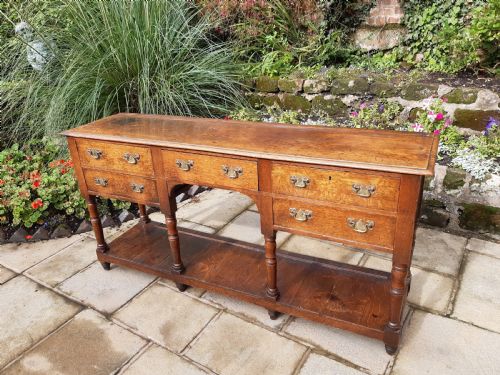 OAK DRESSER WITH POTBOARD - ADDITIONAL PHOTO 1