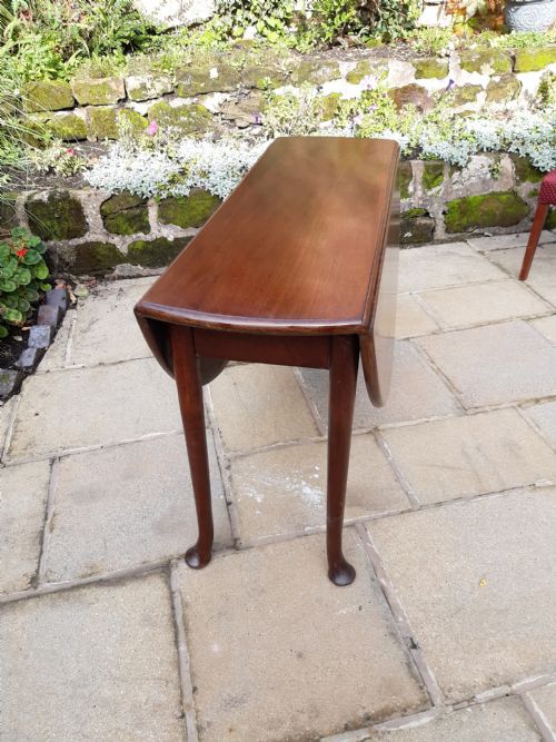 GEORGIAN MAHOGANY DINING TABLE - ADDITIONAL PHOTO 6