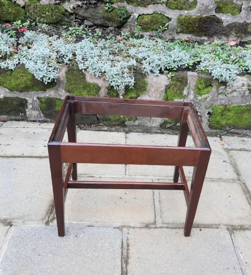 MAHOGANY STOOL - ADDITIONAL PHOTO 3