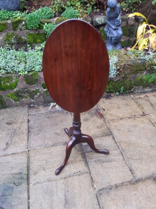 RARE GEORGIAN OVAL WINE TABLE - ADDITIONAL PHOTO 1