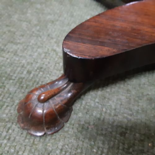 LATE REGENCY ROSEWOOD LAMP TABLE - ADDITIONAL PHOTO 2