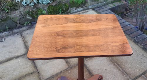 LATE REGENCY ROSEWOOD LAMP TABLE - ADDITIONAL PHOTO 1