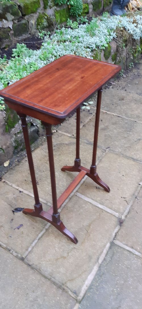 REGENCY MAHOGANY LAMP OR OCCASSIONAL TABLE - ADDITIONAL PHOTO 2