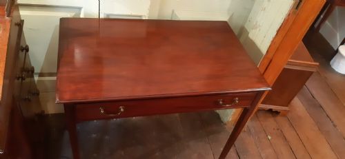 GEORGIAN MAHOGANY SIDE TABLE - ADDITIONAL PHOTO 5