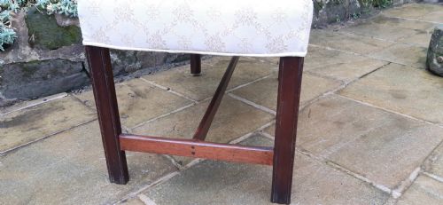 MAHOGANY STOOL - ADDITIONAL PHOTO 1