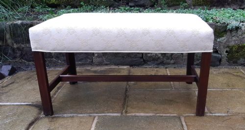 MAHOGANY STOOL - ADDITIONAL PHOTO 2