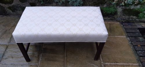 MAHOGANY STOOL - ADDITIONAL PHOTO 3