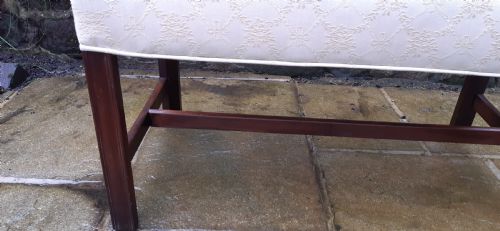 MAHOGANY STOOL - ADDITIONAL PHOTO 4
